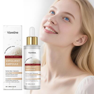 VIARELINE Rice Keratin Essence Liquid Cleanses and Nourishes