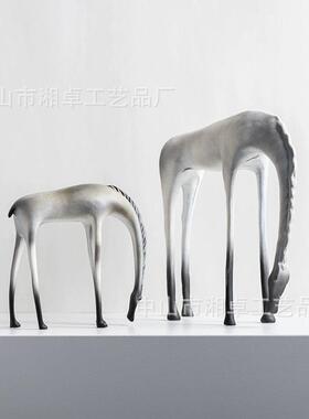 新中渐变饮金水马酒店会房所样144板间玄关书五金属摆式件