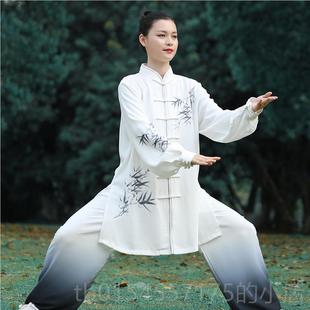 正品太服女新款2024春秋极太极拳比赛八锦练功服男款术表演段服武