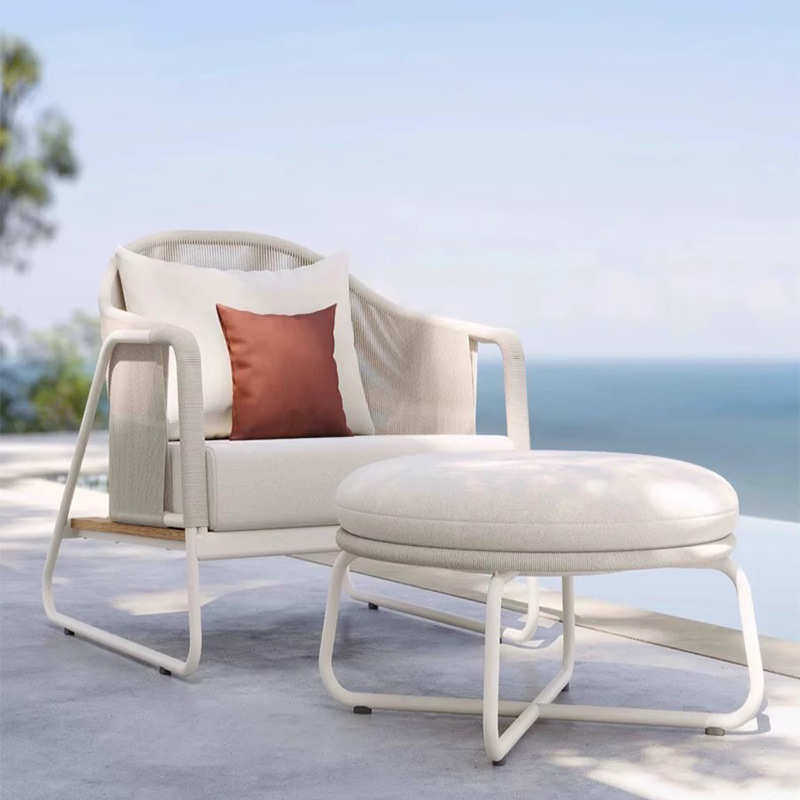 北欧室外庭院花园别墅阳台露天民宿防水户外休闲藤编柚木组合沙发,住宅家具,户外沙发,淘宝优惠券,粉丝福利购,淘宝优惠卷