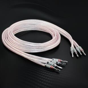 HIFI中置喇叭线 发烧音响功放胆机环绕音箱线 魔吟2 2.5平方镀银