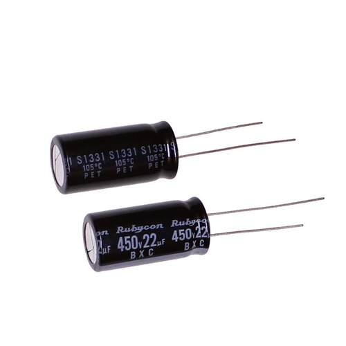 进口电解电容 450v22uf 16*20 12.5*25 红宝石BXC系列 高频长寿命