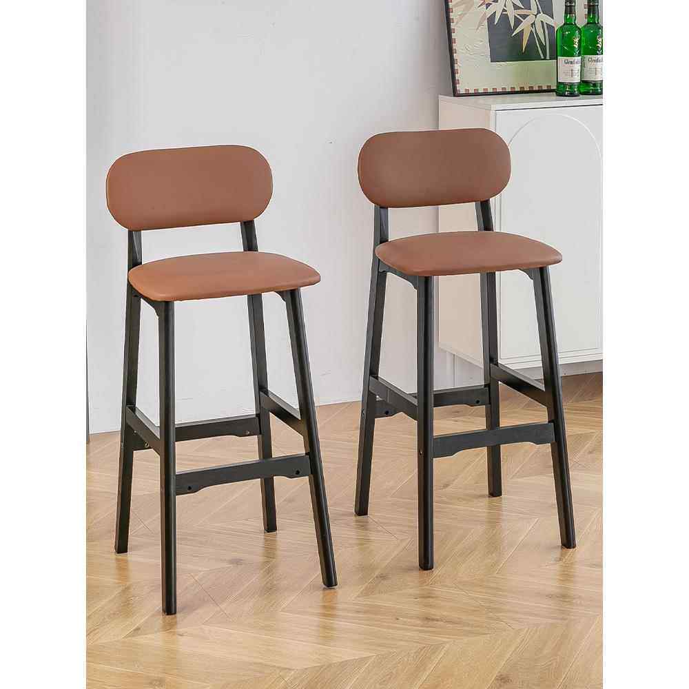 堡讯吧台椅家用岛台靠背高脚凳商用实木前台收银椅子欧式盖布拉车,生活电器,其他生活家电配件,淘宝优惠券,粉丝福利购,淘宝优惠卷