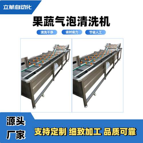 多功能小龙虾清洗设备果蔬气泡清洗机生蚝全自动清洗
