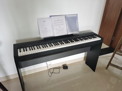 雅马哈电钢琴p48和p45的区别?体验后讲一讲实情感受