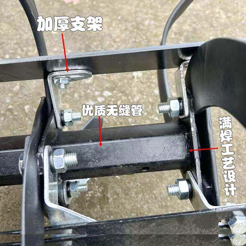 小型耕耘机配件旋耕刀加厚刀片三组防缠刀总成耐磨耐用