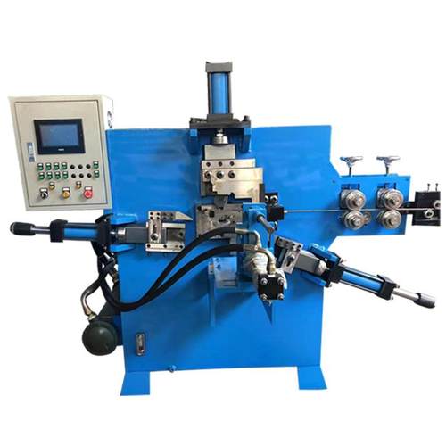 东莞厂家提手钢丝成型机铁丝折弯机不锈钢配件机异形液压打扣机