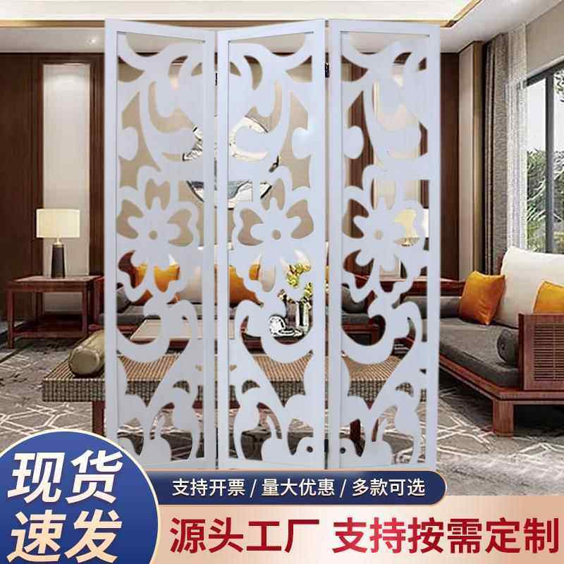 日式实木屏风折叠移动客厅卧室家用遮挡木质隔断办公室玄关