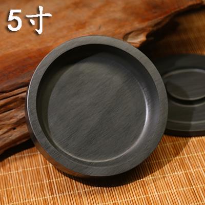 正品歙砚5寸6寸8寸砚台带盖墨原石文房汁四宝砚台非砚端罗纹砚文