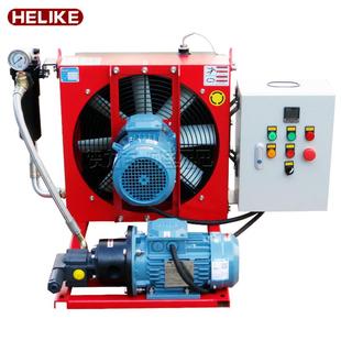 贺力克自循环罗茨鼓风机齿轮箱减速机冷却器齿轮油风冷散热器