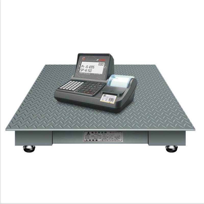 1-吨地磅带22接口U盘保存平台秤不干胶标签打印工业电子磅秤