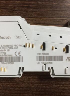 现货REXROTH力士乐R911170442 R-IBILRS485/422-PRO-PAC 控制开关