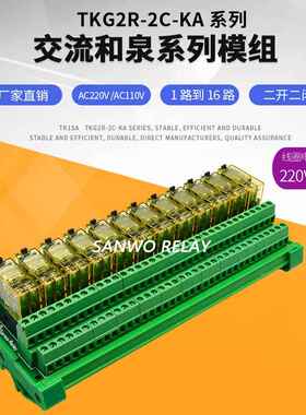 12路继电器IDEC和泉模组小型电磁中间RJ2S-CL-A220SANWORELAY模块