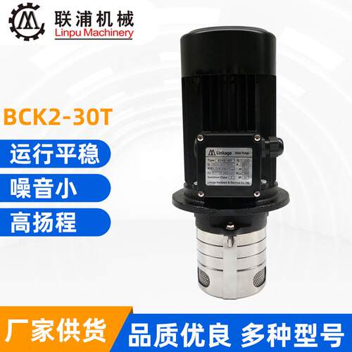 BCK2-0T立式数控机床泵机床压油泵厂家直供
