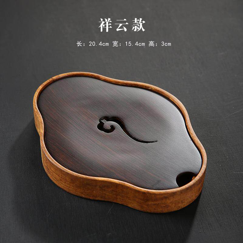 重竹壶承砂zcpj065壶台垫养壶托茶垫小号储水茶盘紫干泡日式圆壶