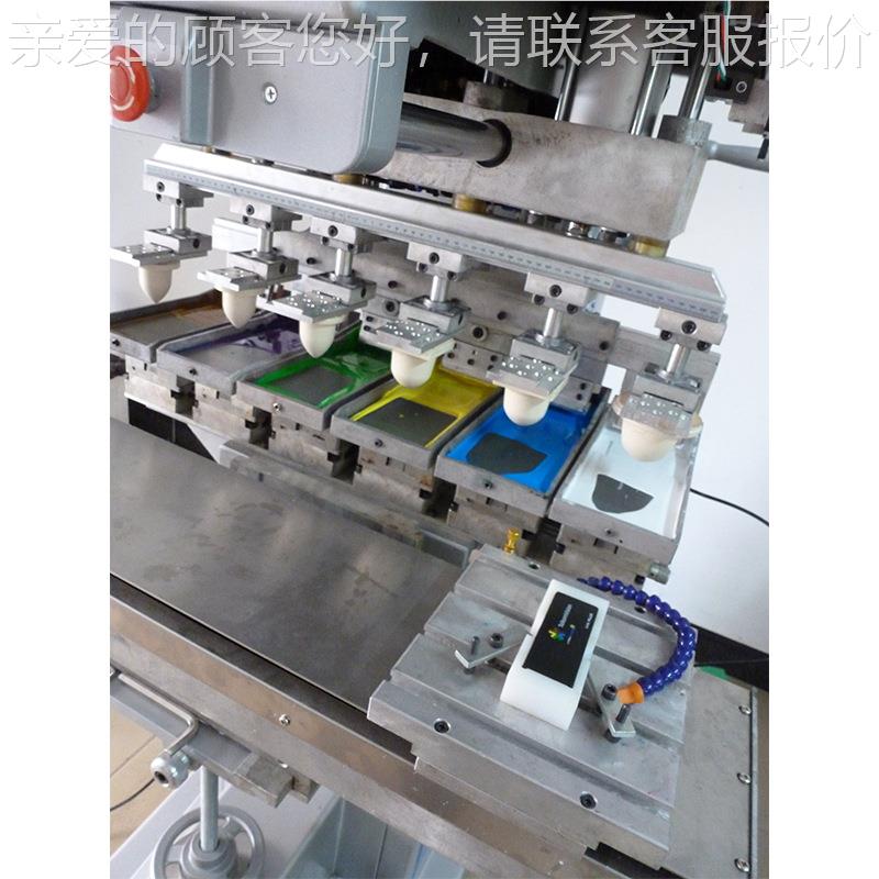 厂家供梭应六LETON-22穿移印多色套印气动色移印机机瓶子瓶盖印刷