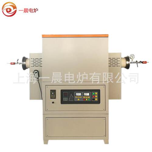 高温真空旋转管式电阻炉刚玉管旋转加热气氛保护可倾斜倒料