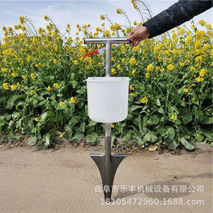 新型铁锹式果树施肥机 果树施肥器 手动施肥器追肥器