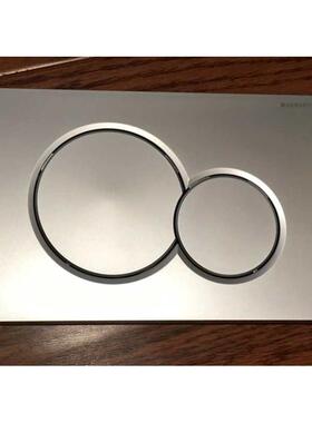 吉博利二代水箱UP300面板 115.770.11.5按钮白色银色入墙暗装水箱