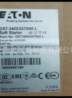 伊顿DS7-342SX081N0-N启动器DS7-340SX070N0-NDS7-340SX055NO-L