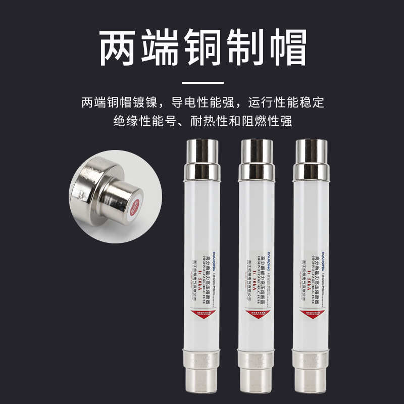 XRNT10-12KV高压限流熔断器箱变保险管丝10A20A40A50A63安80A100A
