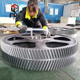 齿轮洛阳大型42crmo龙门轴人字重型非标铣加工四