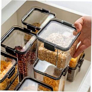 container cans cereal bloc kitchen bulk box storage food for