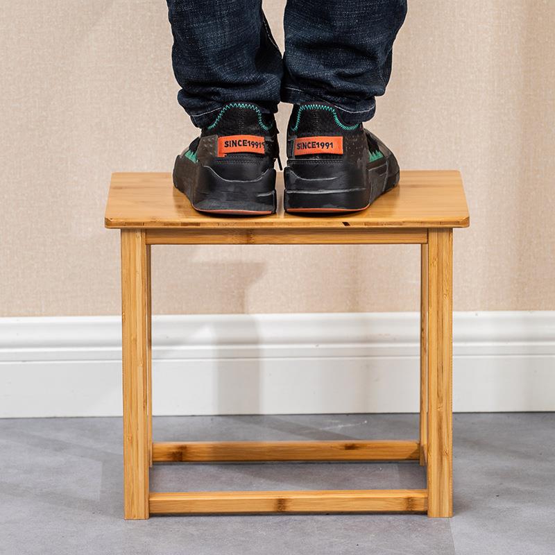 茶小方XFV凳小凳子实桌木客厅凳家竹用小板凳新中式茶室茶台椅矮