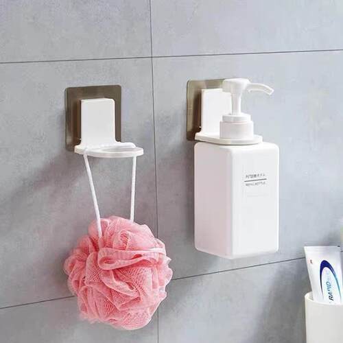 Bathroom drill-free shower gel holder, shampoo and detergent
