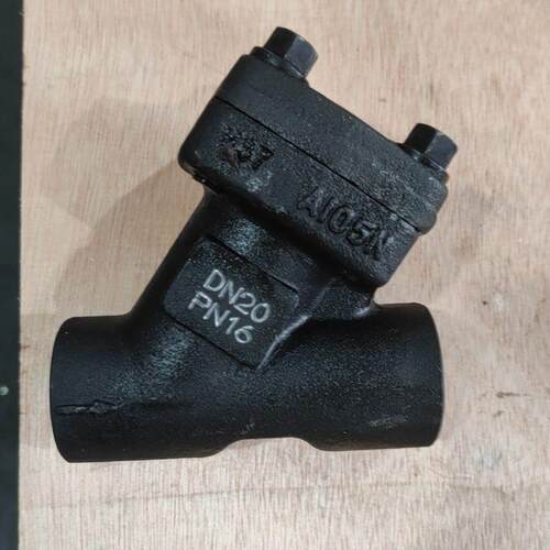 GL61H锻钢Y型过滤器GL41HY内螺纹高压过滤器碳钢丝扣过滤器