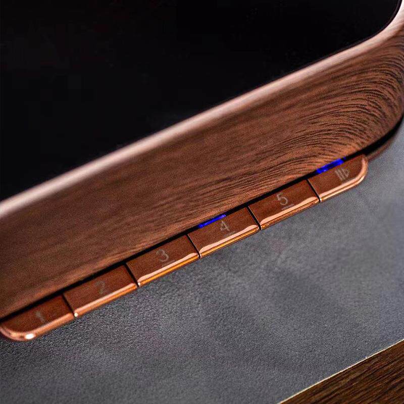 茗凤祥钢琴家电陶炉静音按键式家用小型烧水煮水电陶炉煮茶器套装