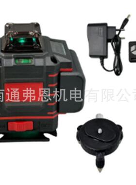 精高绿光水平仪16线强光细线数显01平4D自动调室墙内外地一体仪