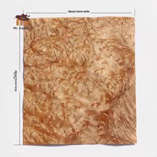 天然花樟树榴木皮 山香果树榴 满榴 水波纹 高档装修礼品盒贴皮