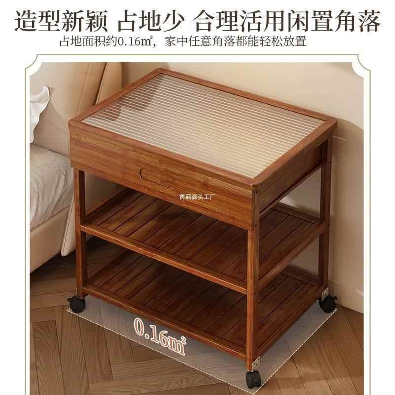 代床头简约现柜小型家用收VOY纳柜子储物柜置物架易卧室简储物出