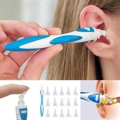 Smart Swab Earwax Removal Soft Spiral Ear Cleaner Ear-pick
