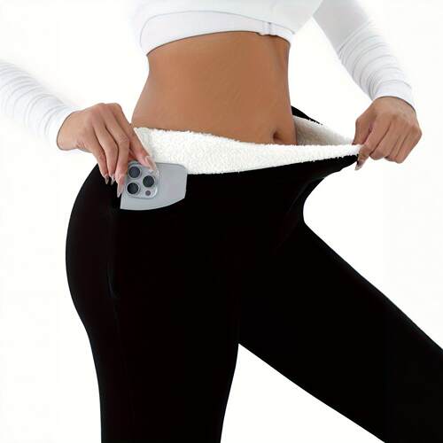 Women's Tight Warm and Comfortable Leggings with Pockets