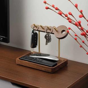 桌入户进门挂钥匙收口纳摆件门树枝收纳挂架轻奢实玄F96T8757木关