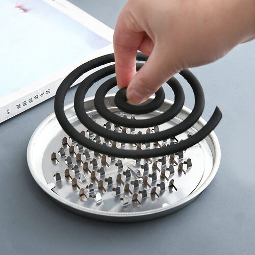 Mosquito Coil Holder for Home Use - Fireproof and Heat-Resis