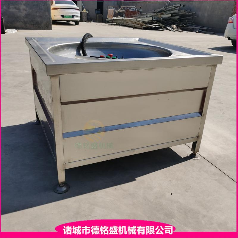 肉丸子圆形电炸锅条皮电加热拉皮锅猪肉皮小型油炸机