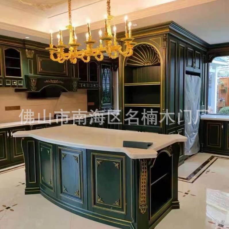 佛山全屋定 制工厂衣柜简约橱柜家具定 做欧式整体厨房橱柜定 制