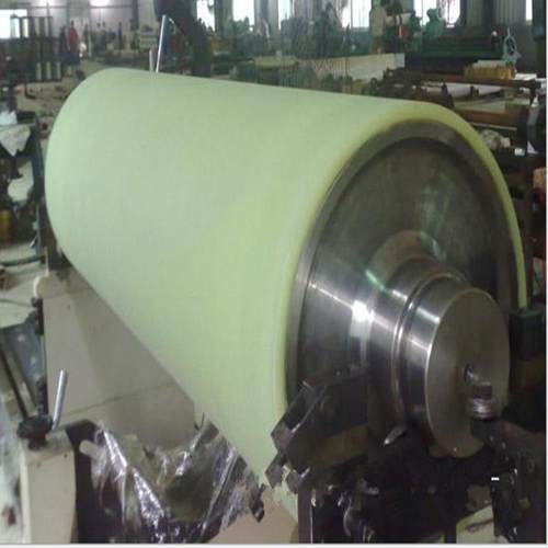 厂家直供彩钢瓦印铁胶辊胶辊厂包胶滚筒机械配件欢迎来图来样制造