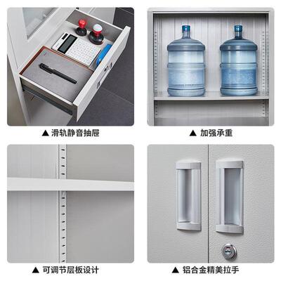 件柜办公文纳室证柜档案带锁钢制财务储物凭XMA-WJG柜矮柜收铁皮