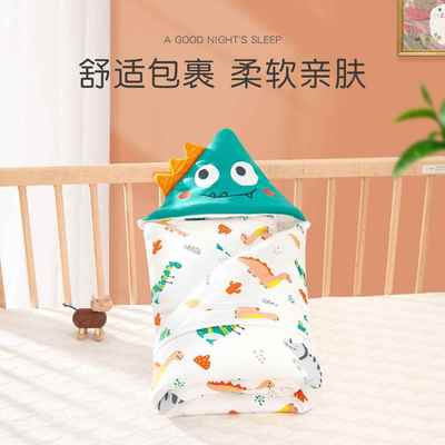 婴儿包纯棉被无品牌/加厚襁睡袋四季包被产房新生褓儿防惊抱跳被
