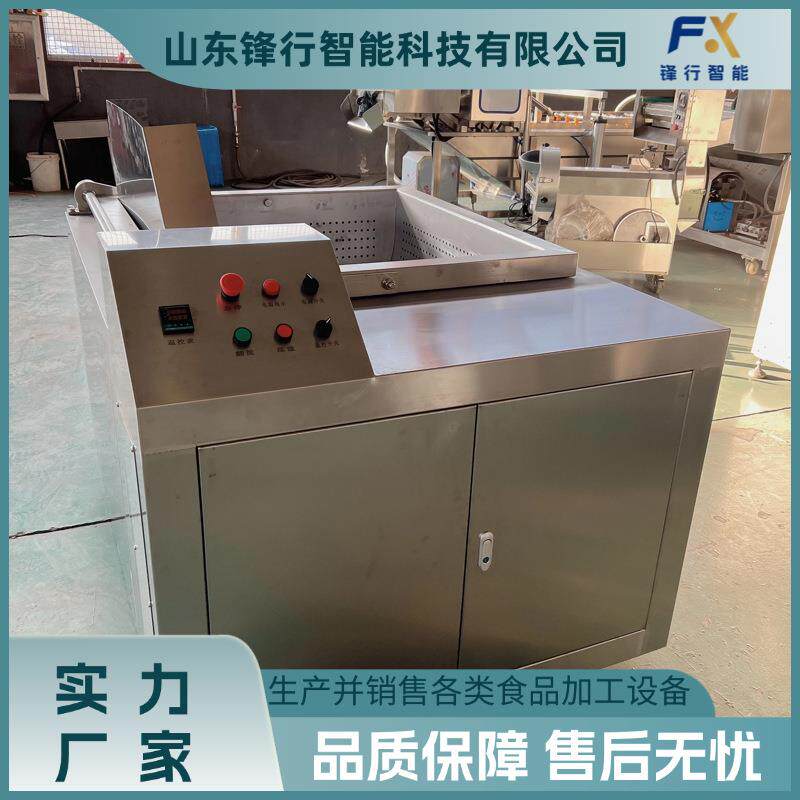 全自动羊肉预煮自翻锅液压出料茶叶蛋卤煮设备翻筐卤煮锅