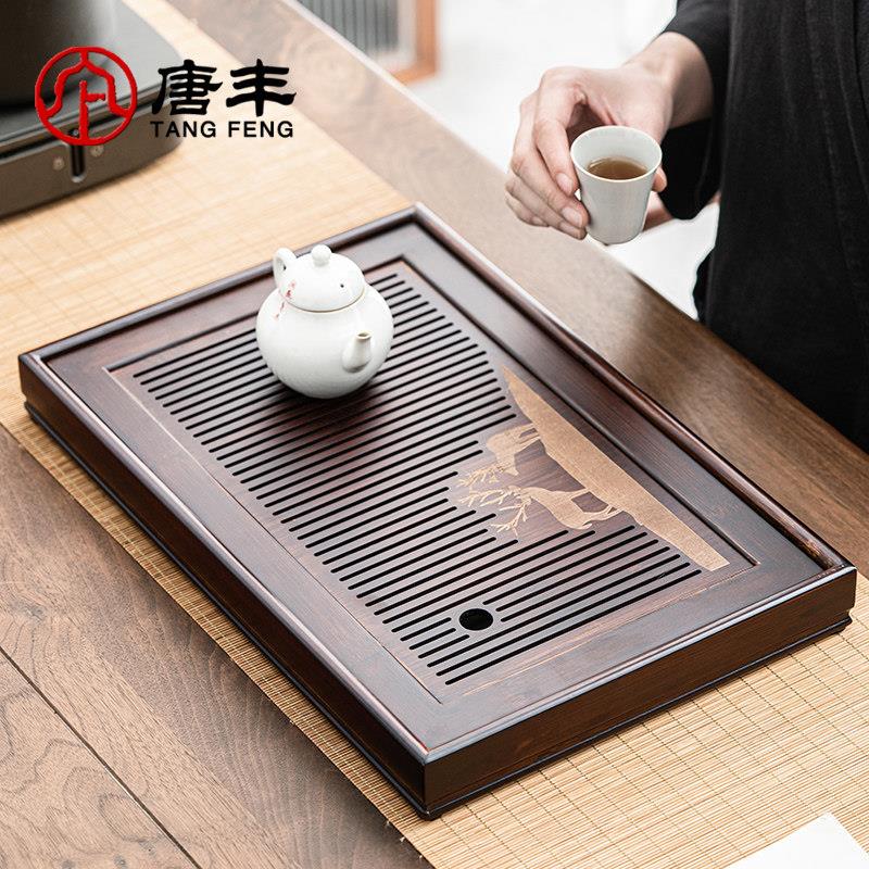 茶盘小型茶台家用小茶台小型茶托 托盘简易小茶盘茶具托 托盘轻奢