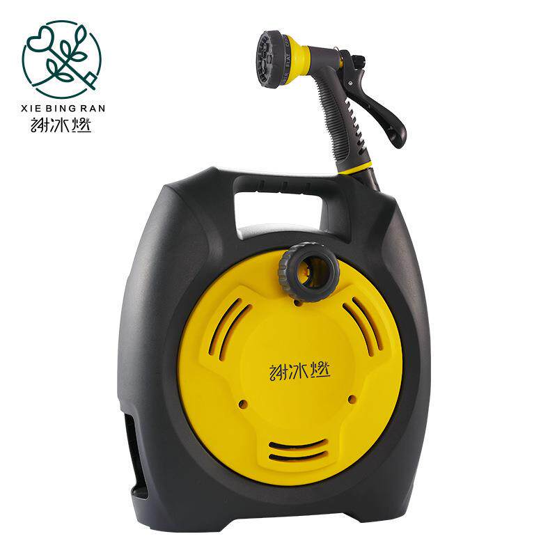 新款直销家用高压洗车水枪花园水管洗车神器园艺浇花收纳架套装