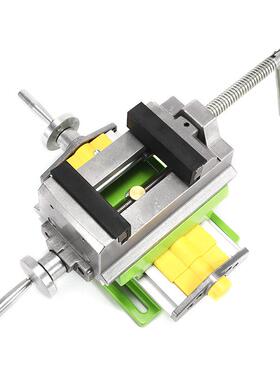 台钻动多561精密型十字平口钳功能双向移台钳夹具工作台