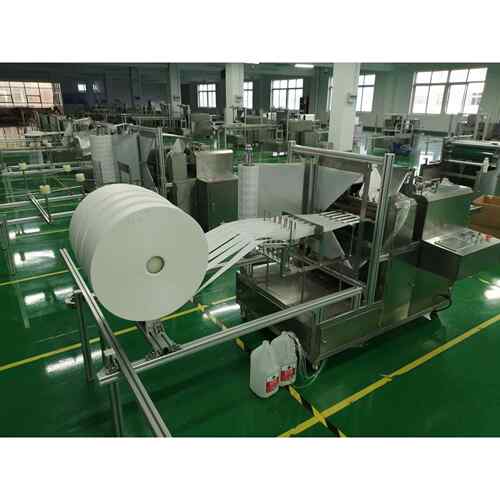 酒精棉片包装机每分钟1000片来自嘉兴中明工厂的新型酒精片包装机