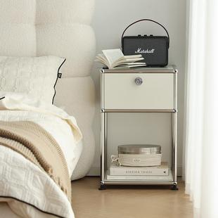 Unicafurn中古模块床头柜家用小户型卧室床边窄柜简约沙发边柜