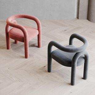 阳台椅子北欧现代简约客厅懒人沙发小户型卧室单人网红款休闲轻奢